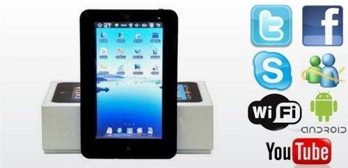 Tablet Android 2.3 Wifi + 4gb + Camera